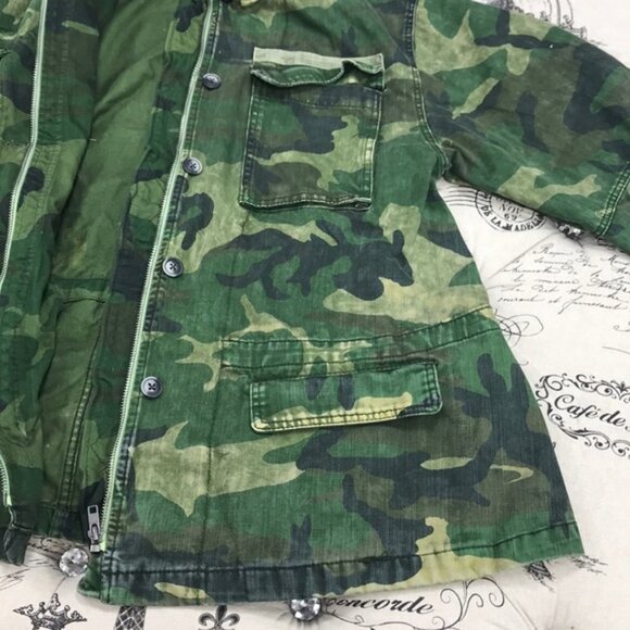 FREE PEOPLE Lightweight Jacket In Camo-green - Picture 9 of 11